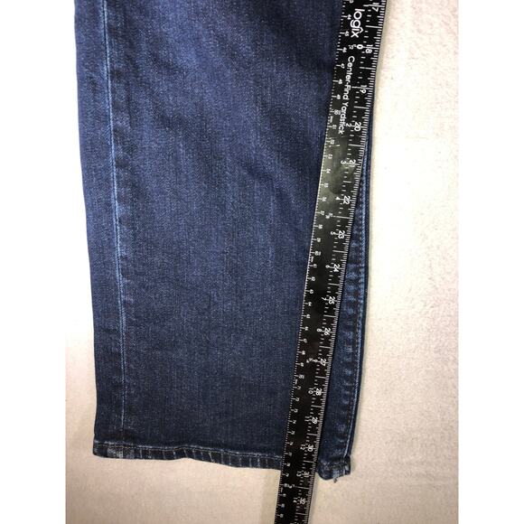 Lucky Brand Easy Rider Bootcut Jeans Womens Dark Wash Stretch Denim orta - Picture 3 of 8